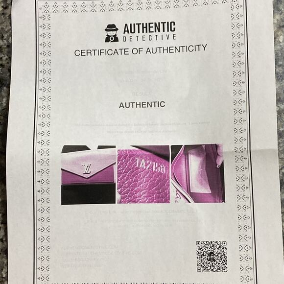 Authentic LV Louis Vuitton Two Tone My Lock Me Red x Pink Leather Long Wallet - Picture 12 of 12